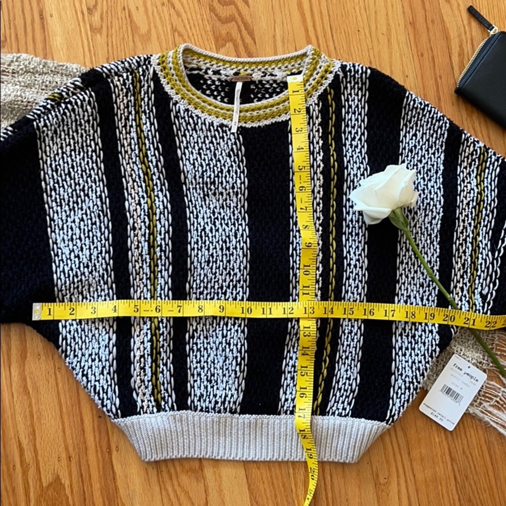 🌺 Free People; BNWT Porto Combo Sweater Sz. S & M - Picture 14 of 16